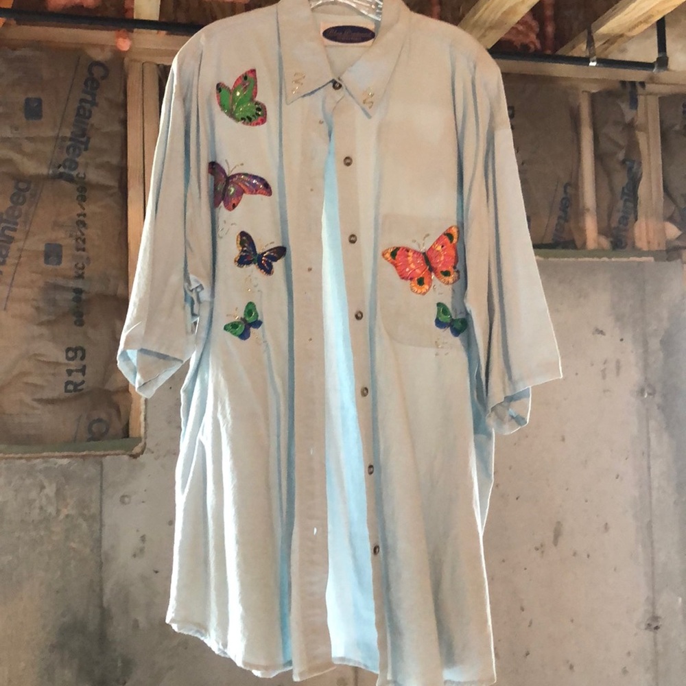 Denim shirt